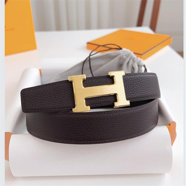 ❤エルメスベルトコピー☆Hermès人気ファッション 100％品質保証3.2cmメンズコーヒー色希少新作