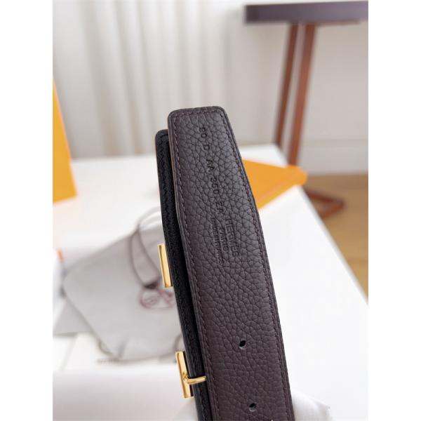 ❤エルメスベルトコピー☆Hermès人気ファッション 100％品質保証3.2cmメンズコーヒー色希少新作