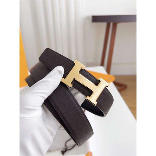 ❤エルメスベルトコピー☆Hermès人気ファッション 100％品質保証3.2cmメンズコーヒー色希少新作