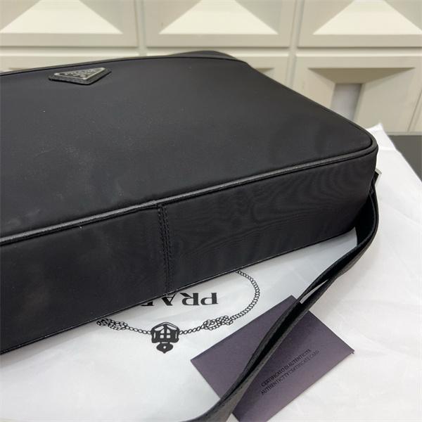 PRADAプラダビジネスバッグコピー 男性用キャンバスブリーフケース  PCバッグ クラシック万能アイテム