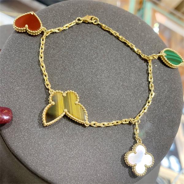 VCA ヴァン ヴァン クリーフ＆アーペル コピー ブレスレット マルチカラー ゴールド 人气 話題 デザイン性