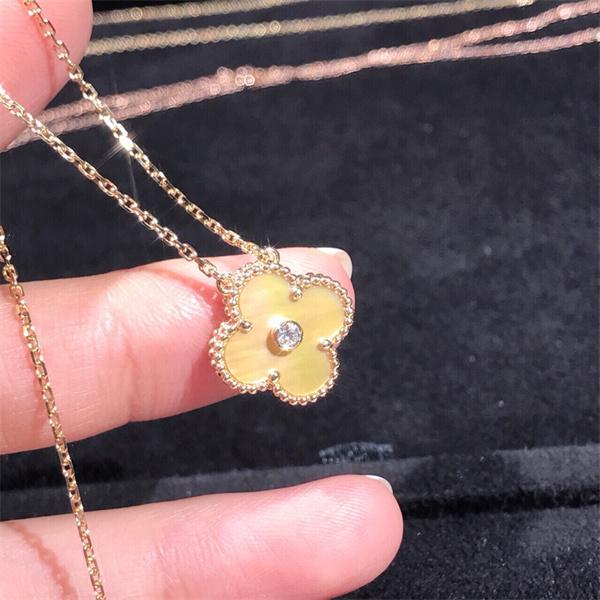 ネックレス VCA ヴァン ヴァン クリーフ＆アーペル コピー シェル調 ゴールド 高级 プレミアム 仕上げ