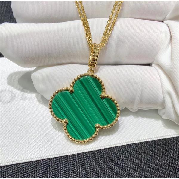 ネックレス グリーン ストーン調 VCA ヴァン ヴァン クリーフ＆アーペル コピー 限定 希少 インパクト