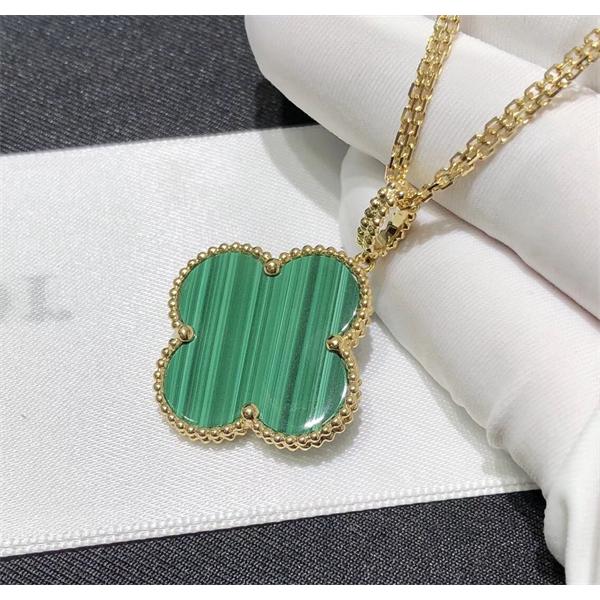 ネックレス グリーン ストーン調 VCA ヴァン ヴァン クリーフ＆アーペル コピー 限定 希少 インパクト