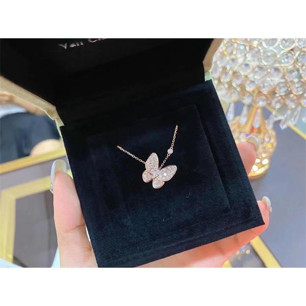 フラワーモチーフ ネックレス ダイヤ調 VCA ヴァン ヴァン クリーフ＆アーペル コピー 在庫僅少 上質感