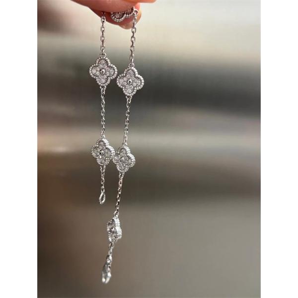 クローバーモチーフ シルバー 軽やか バランス 入手困難 VCA ヴァン ヴァン クリーフ＆アーペル 偽物