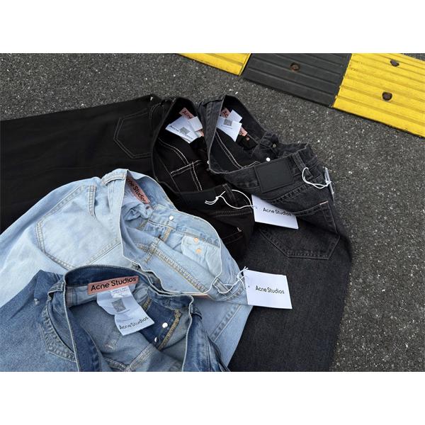 デニムパンツ インディゴ ベーシック設計 ACNE STUDIO アクネ ストゥディオズ コピー 着回し 大人気