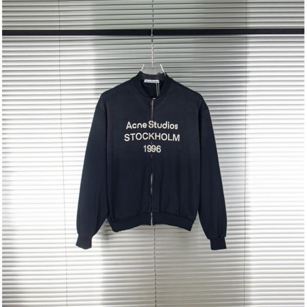 ACNE STUDIO アクネ ストゥディオズ コピー スウェット ブルーグリーン おすすめ ミニマル 在庫僅少