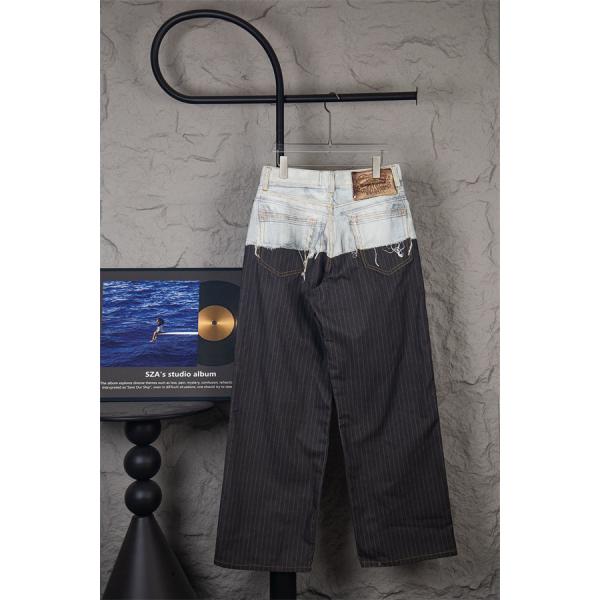 ドッキング デニムパンツ  個性表現 モード系 希少 ACNE STUDIO アクネ ストゥディオズ スーパーコピー