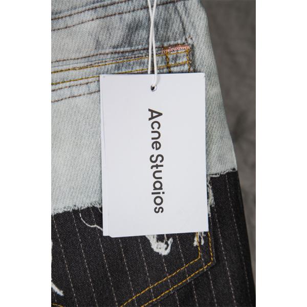 ドッキング デニムパンツ  個性表現 モード系 希少 ACNE STUDIO アクネ ストゥディオズ スーパーコピー