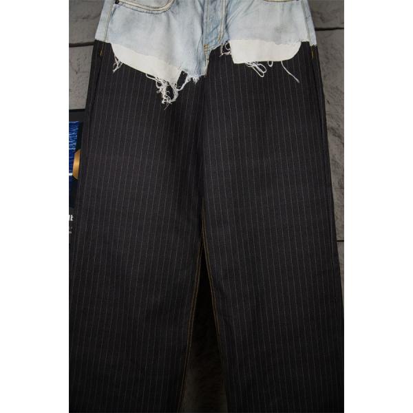 ドッキング デニムパンツ  個性表現 モード系 希少 ACNE STUDIO アクネ ストゥディオズ スーパーコピー