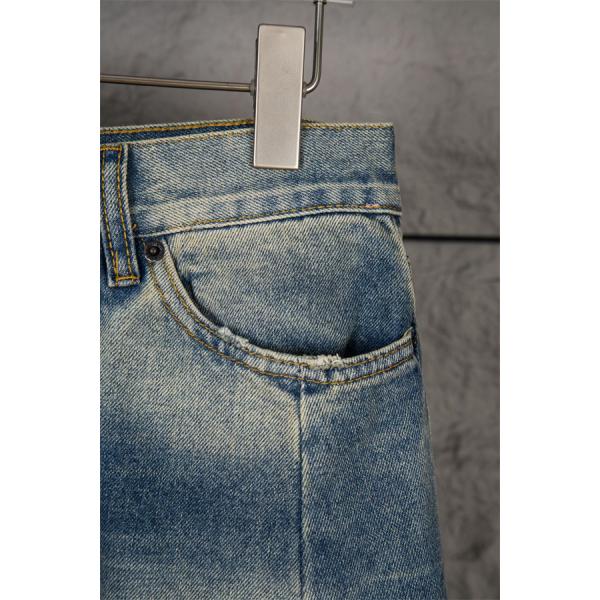 ACNE STUDIO アクネ ストゥディオズ 偽物 デニムパンツ フェード加工 ブルー 立体シルエット 入手困難