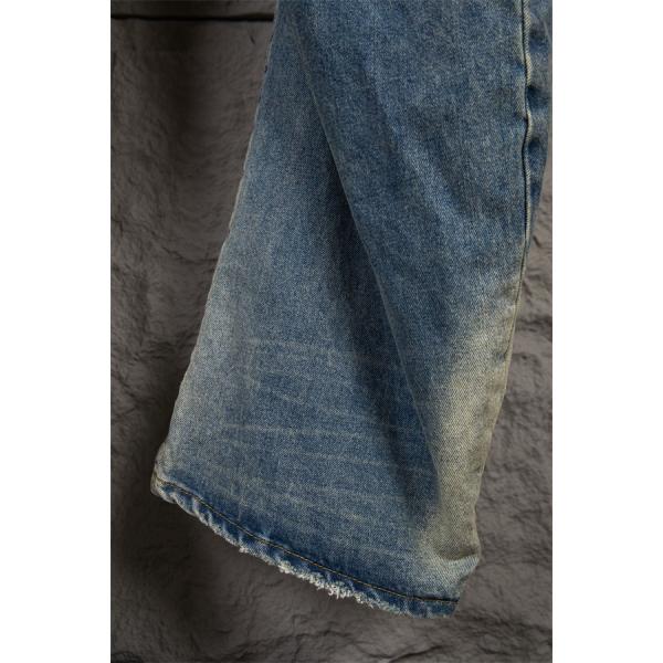 ACNE STUDIO アクネ ストゥディオズ 偽物 デニムパンツ フェード加工 ブルー 立体シルエット 入手困難
