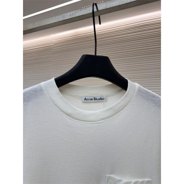 長袖Tシャツ ブラック ポケット付き ベーシック 入手困難 ACNE STUDIO アクネ ストゥディオズ コピー