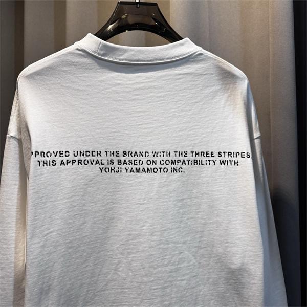大人気❤Y-３ 長袖ｔシャツコピー新作ワイ・スリー2025-2026秋冬ファッショントレンド