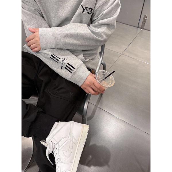人気上昇中Y-３ パーカーコピー2025-2026秋冬新作ワイ・スリーコレクション☆グレー色