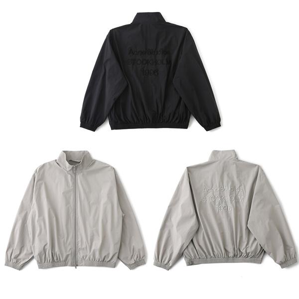 ACNE STUDIOS アクネ ストゥディオズ コピー 数量限定 ブラック バックロゴ ジャケット トレンド