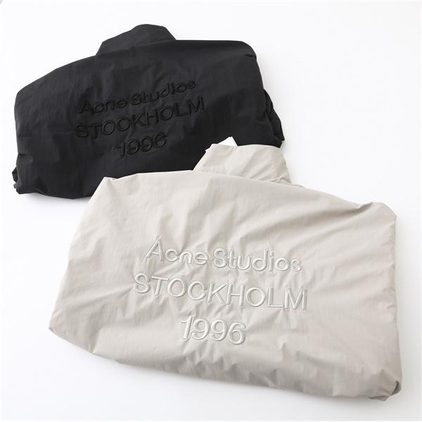 ACNE STUDIOS アクネ ストゥディオズ コピー 数量限定 ブラック バックロゴ ジャケット トレンド