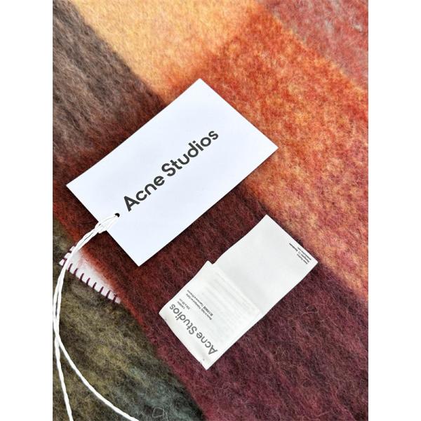 あったか マルチカラー チェック ACNE STUDIOS アクネ ストゥディオズ コピー マフラー 個性派