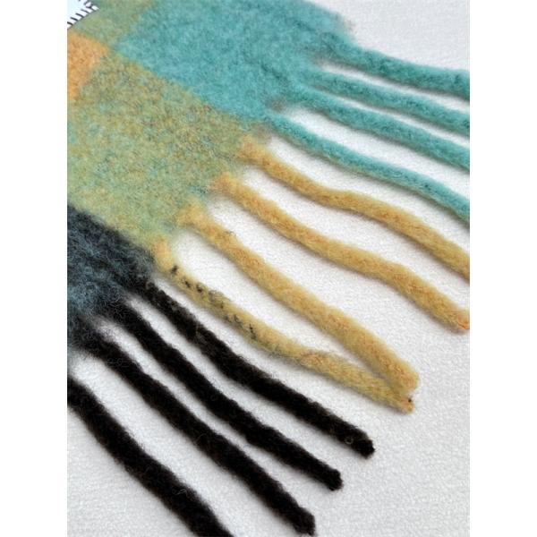 あったか マルチカラー チェック ACNE STUDIOS アクネ ストゥディオズ コピー マフラー 個性派