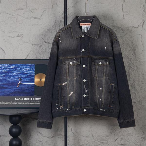 秋冬 重厚 インディゴ デニム ACNE STUDIOS アクネ ストゥディオズ コピー ジャケット 無骨