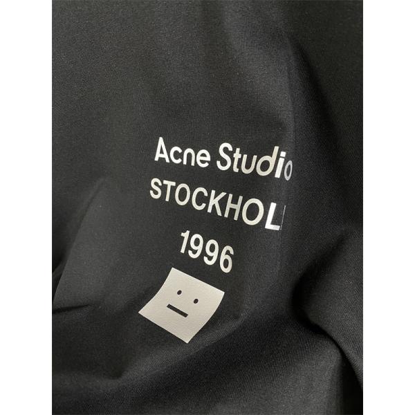 希少デザイン 安心 ブラック ロングTシャツ ベーシック ACNE STUDIOS アクネ ストゥディオズ コピー