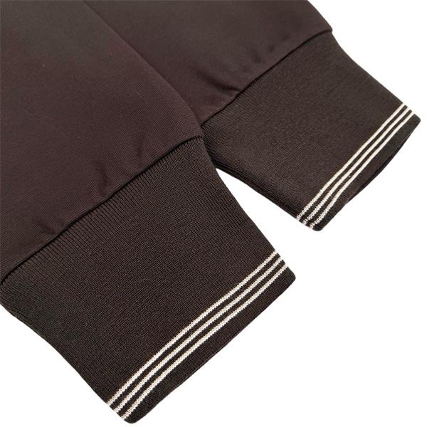 MIUMIU ミュウミュウ コピー 秋冬 防風 ブラウン バイカラー ジップジャケット 品格