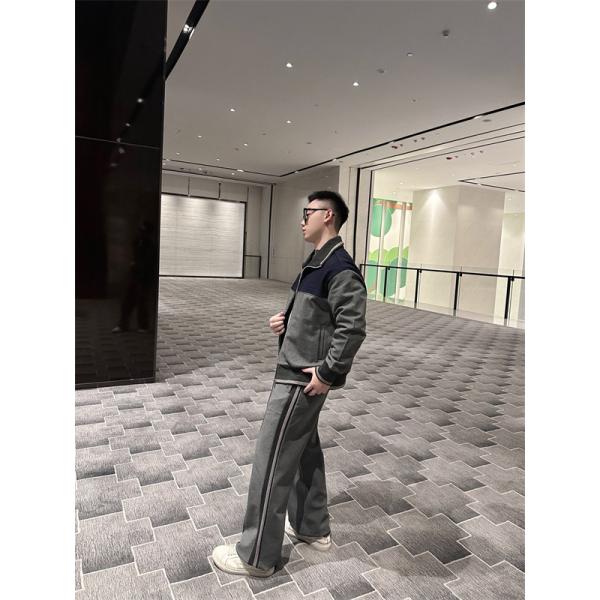 渋み チャコール 切替 ジップブルゾン 大人向け MIUMIU ミュウミュウ コピー