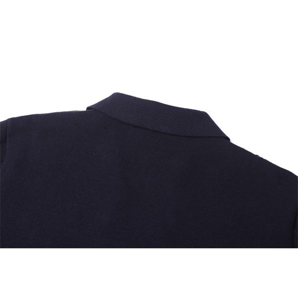  秋冬 奥行き ネイビー ニット MIUMIU ミュウミュウ コピー ジップジャケット 端正