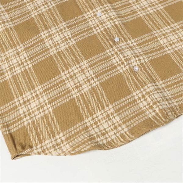 2025秋冬対応 起毛 キャメル チェック シャツ おすすめ MIUMIU ミュウミュウ コピー