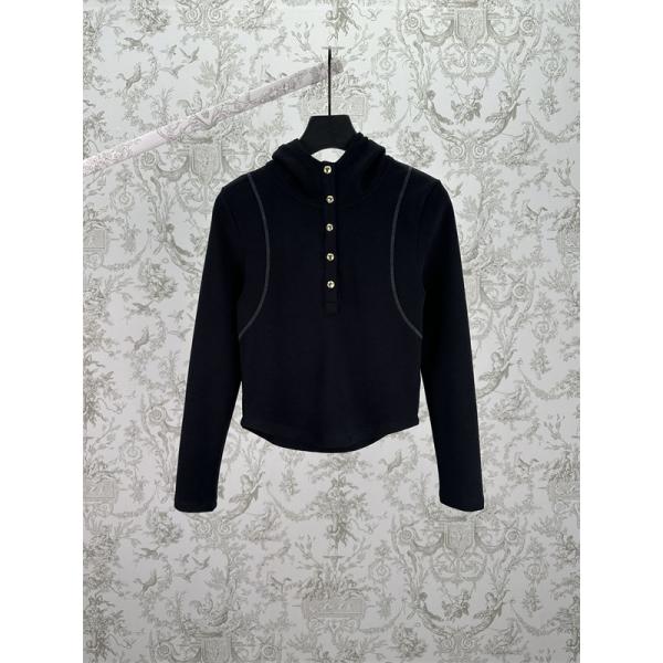 MIUMIU ミュウミュウ コピー 秋冬 しっとり ブラウン フーディー トップス 入手困難