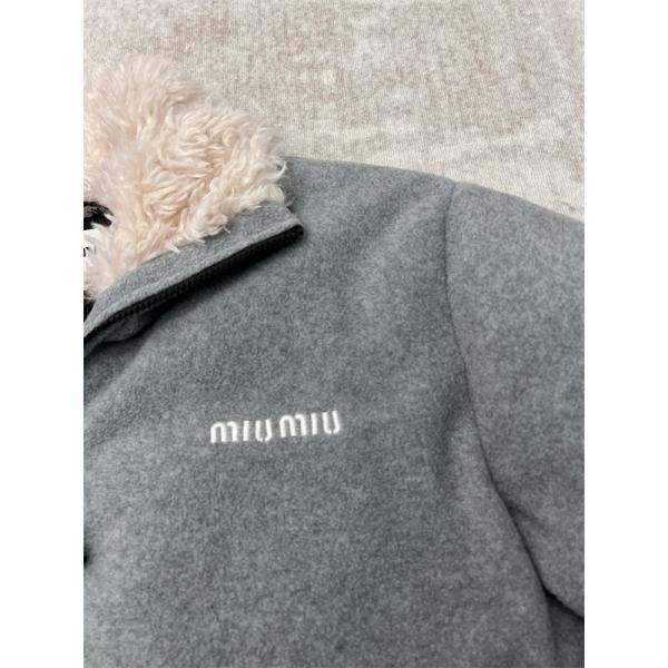 MIUMIU ミュウミュウ コピー 秋冬 もこもこ ダークブラウン ボア ブルゾン 期間限定