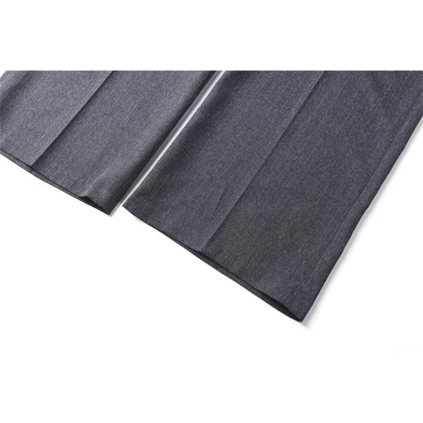 MIUMIU ミュウミュウ コピー 025秋冬 落感 グレー ワイドパンツ 上質 お洒落