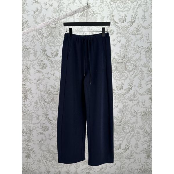 秋冬 伸びやか アイボリー MIUMIU ミュウミュウ コピー イージーパンツ 軽やか