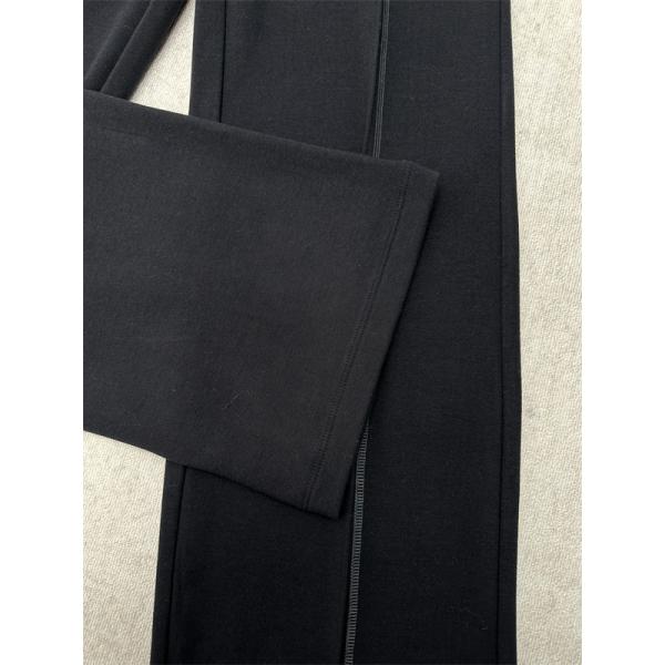 2025秋冬 ふんわり グレー ニットパンツ 着心地抜群 MIUMIU ミュウミュウ コピー