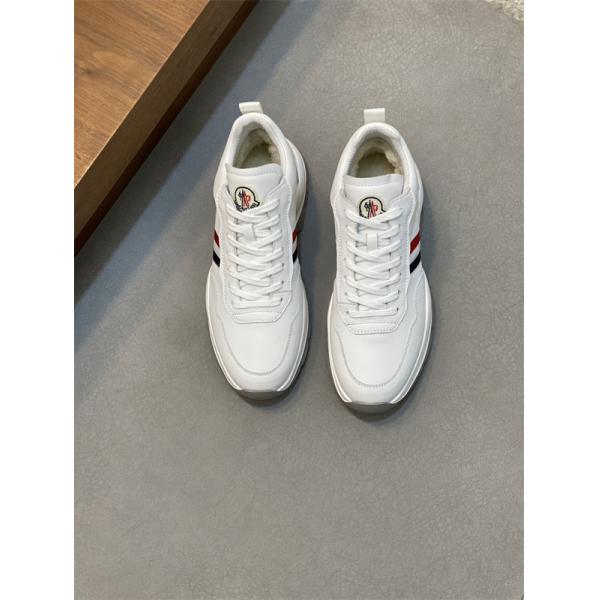 MONCLER 激安 Promyx Space ハイカットスニーカー メンズ レディース 羊毛ライニング 厚底 レザースニーカー 撞色デザイン