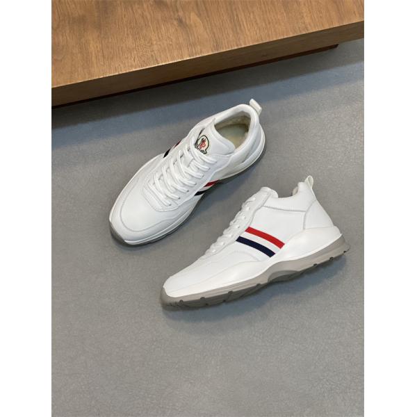 MONCLER 激安 Promyx Space ハイカットスニーカー メンズ レディース 羊毛ライニング 厚底 レザースニーカー 撞色デザイン