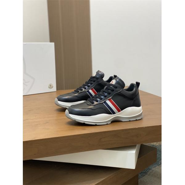 MONCLER 激安 Promyx Space ハイカットスニーカー メンズ レディース 羊毛ライニング 厚底 レザースニーカー 撞色デザイン