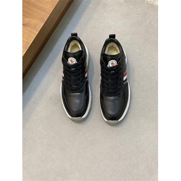 MONCLER 激安 Promyx Space ハイカットスニーカー メンズ レディース 羊毛ライニング 厚底 レザースニーカー 撞色デザイン