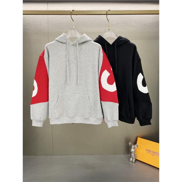 2025秋冬 グレー 配色 定番 ストリート おしゃれ SUPREME シュプリーム コピー パーカー