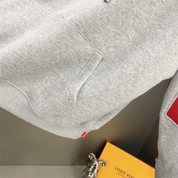 2025秋冬 グレー 配色 定番 ストリート おしゃれ SUPREME シュプリーム コピー パーカー