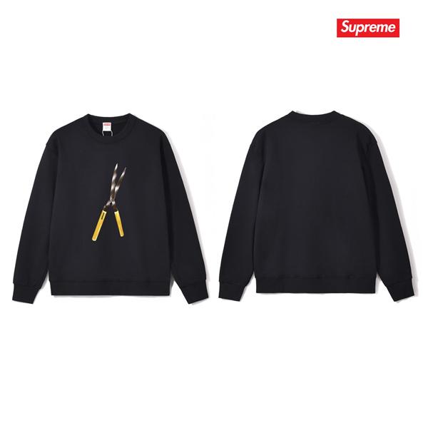 大人ストリート ブラック 即完売 おしゃれ SUPREME シュプリーム コピー スウェット