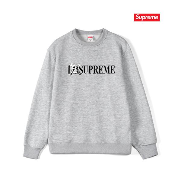 SUPREME シュプリーム コピー 秋冬コーデ 起毛 杢グレー プレミアム ロゴ スウェット