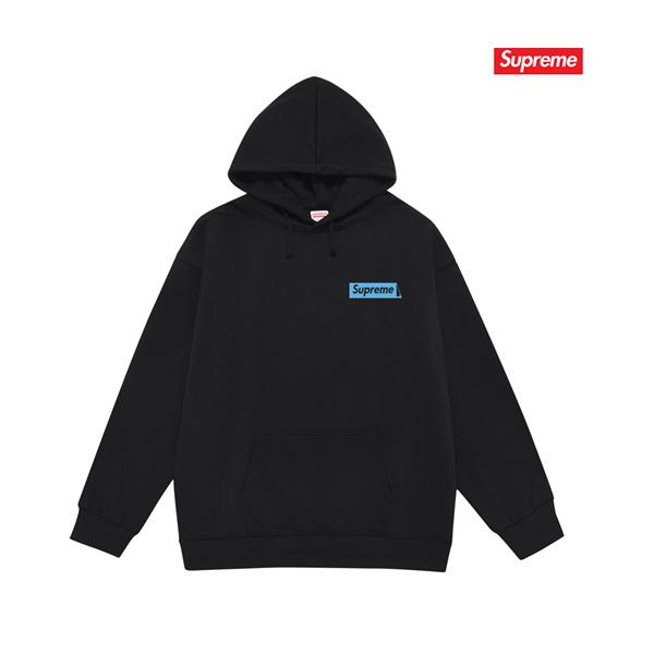 2025秋冬 厚地 ブラック 話題作 バックプリント SUPREME シュプリーム 偽物 パーカー