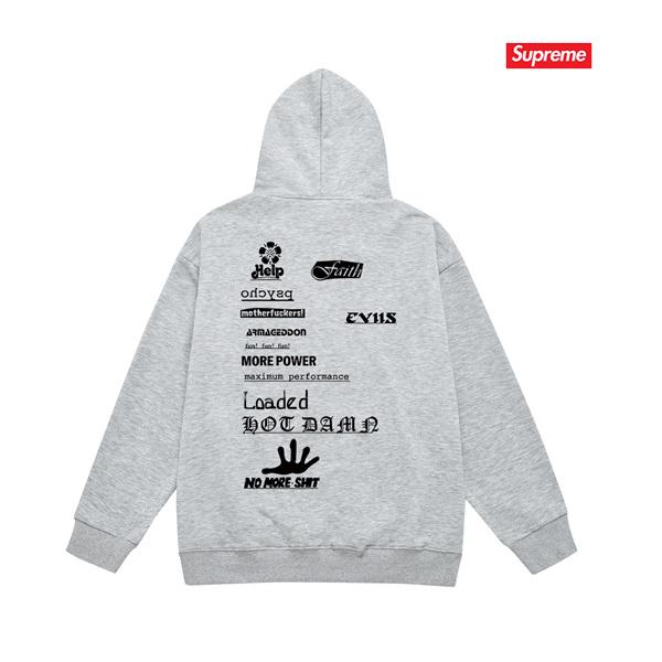2025秋冬 厚地 ブラック 話題作 バックプリント SUPREME シュプリーム 偽物 パーカー