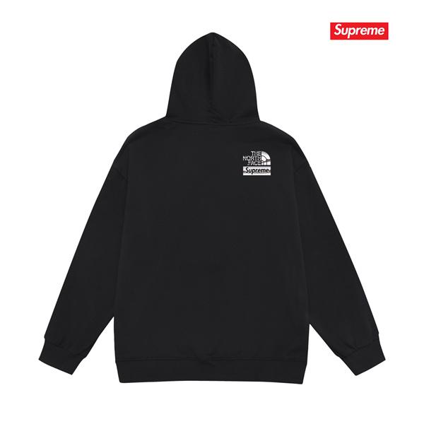 秋冬 裏起毛 ブラック コラボ注目 パーカー SUPREME シュプリーム スーパーコピー
