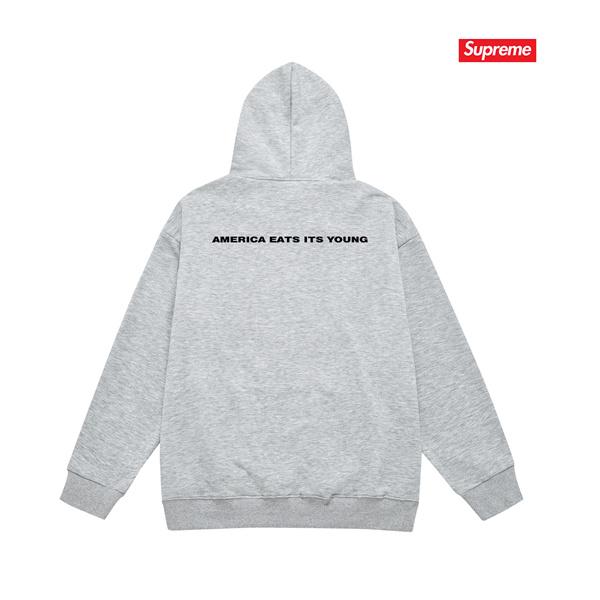 SUPREME シュプリーム コピー 秋冬定番 起毛 ホワイト 人気集中 フォト パーカー