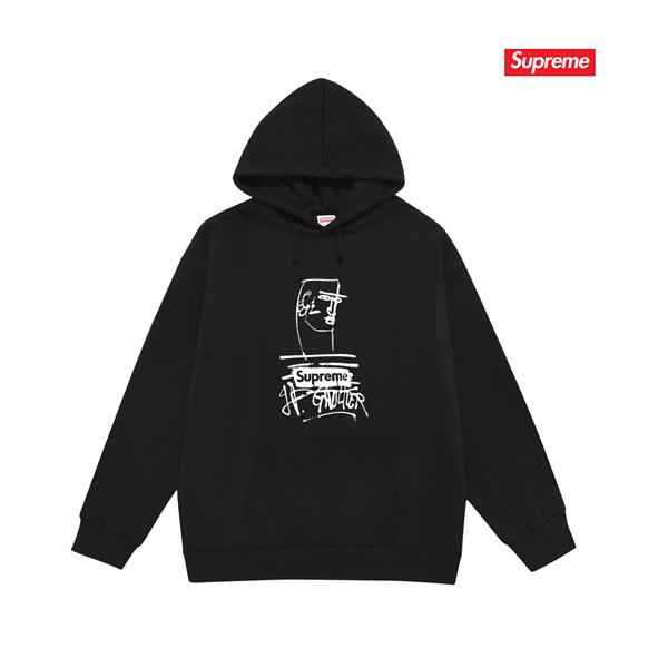  SUPREME シュプリーム コピー 2025秋冬定番 冷え対策 ブラック 注目 パーカー