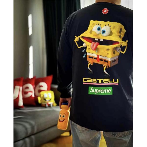  SUPREME シュプリーム コピー 上質素材 モード系 ブラック 話題 入手困難 パーカー