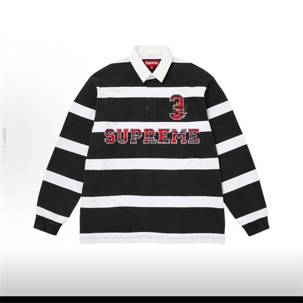 高品質 トレンド ボーダー 定番 人気爆発 SUPREME シュプリーム コピー 長袖ｔシャツ